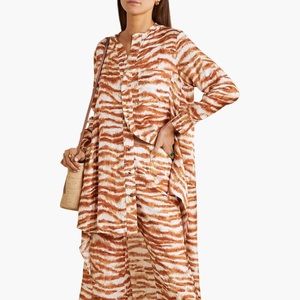 CULT GAIA
Thessaly tiger-print jersey tunic
